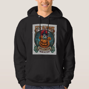 Sudadera Siempre Es Halloween Dentro De La Cabeza Calabaza 