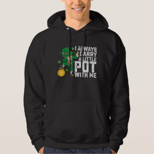 Sudadera Siempre Llevo Una Olla Pequeña Conmigo St Patrick'