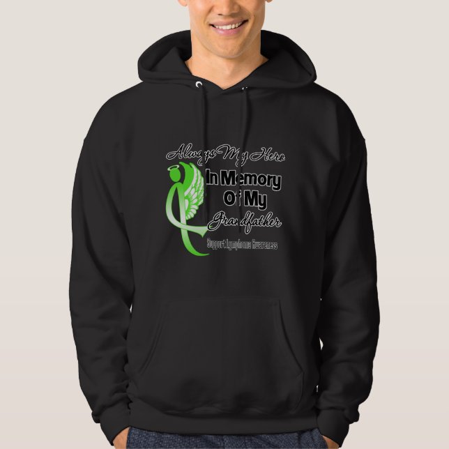 Sudadera Siempre mi héroe en el abuelo de la memoria - (Anverso)
