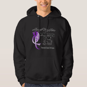 Sudadera Siempre mi héroe en papá de la memoria - cáncer