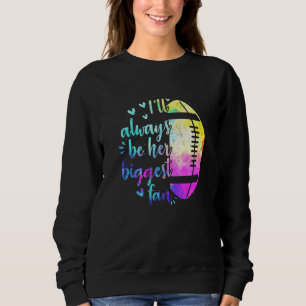 Sudadera Siempre seré su mayor amante del rugby de la famil