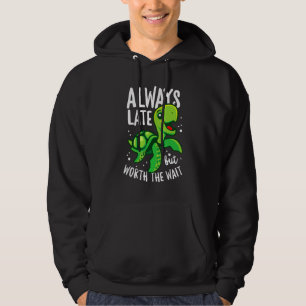 Sudadera Siempre Tarde Pero Vale La Pena La Tortuga De Mar