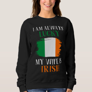 Sudadera Siempre Tengo Suerte De Que Mi Mujer Es La Familia