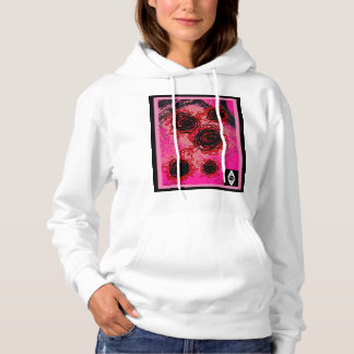 Sudadera Siéntase como rosado Hoodie