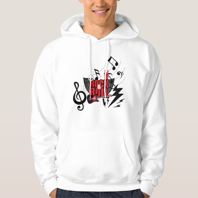 Sudadera Siente el Ruido: El Ultimo Rock & Roll (Anverso)
