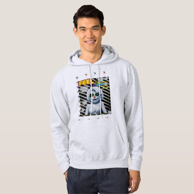 Sudadera Siente la nieve (Anverso completo)
