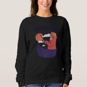 Sudadera Siento Haber Llegado Tarde Y Estaba Ocupado Pescan