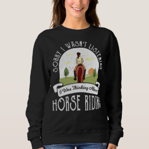Sudadera Siento no haber escuchado que estaba pensando en l