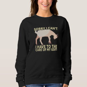 Sudadera Siento no poder cuidar de mi cabra
