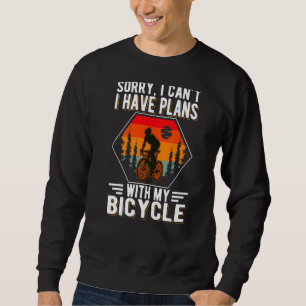 Sudadera Siento Poder Tener Planes Con Mi Ciclista De Bicic