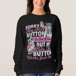 Sudadera Siento Que Mi Bonito Botón Esté Fuera De Orden Bir