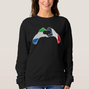 Sudadera Sierra Leone Bandera de Francia  Sierraleonés Fran