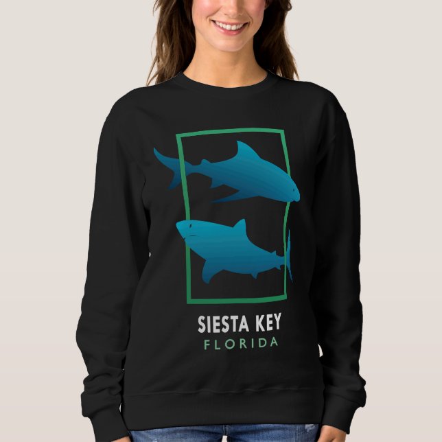 Sudadera Siesta Key  Florida  Souvenir  1 (Anverso)