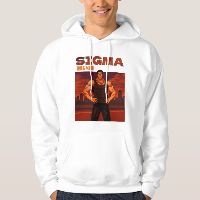 Sudadera Sigma 強い男 (Anverso)
