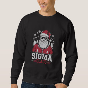 Sudadera Sigma Claus Santa Cool Navidad Rizz Rizzler Meme