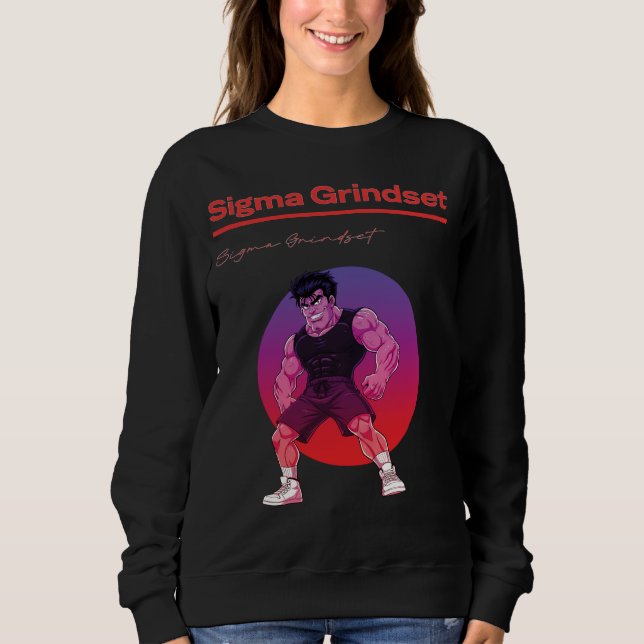 Sudadera Sigma Grindset (Anverso)