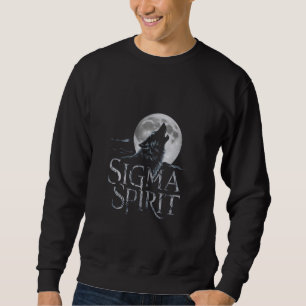 Sudadera Sigma Spirit Wolf Howling en el Si místico de la l