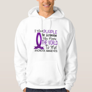 Sudadera Significa el mundo a mí anorexia
