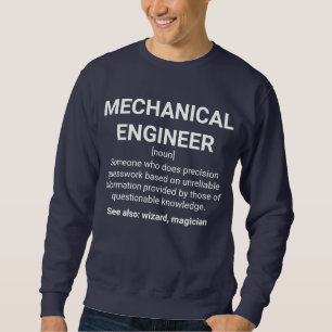 Sudadera Significado de definición de ingeniero mecánico