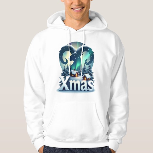 Sudadera Signo Astrológico Aries| Celebración de Navidad (Anverso)