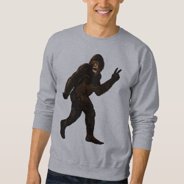 Sudadera Signo de la paz de Bigfoot (Anverso)