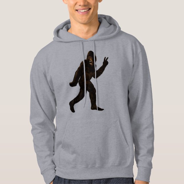Sudadera Signo de la paz de Bigfoot (Anverso)