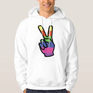 Sudadera Signo de mano de paz