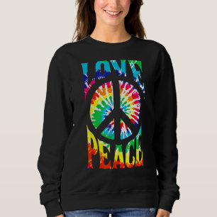 Sudadera Signo de paz Amor 6070 Colas de tinte disfraz hipp