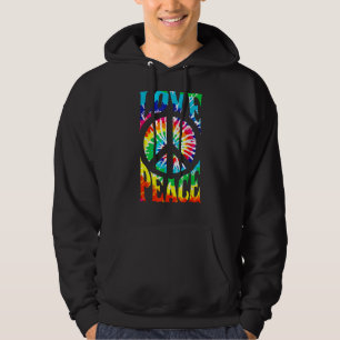 Sudadera Signo de paz Amor 6070 Colas de tinte disfraz hipp