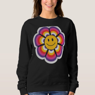 Sudadera Signo de paz amor 60 años 70 tinte de tinte hippie