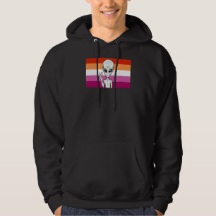 Sudadera Signo de paz de Alien Head Ufo Gaylien Lesbian Org