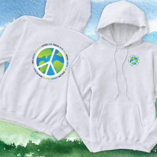 Sudadera Signo de paz mundial