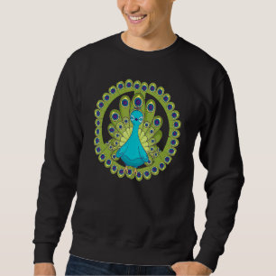 Sudadera Signo de paz Peacock Cute Birds Animal Graphic