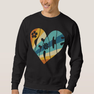 Sudadera Signo de paz Roller de amor Disco conjunto disquer