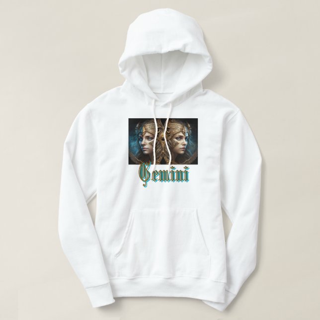 Sudadera Signo zodiacal Géminis (Diseño del anverso)