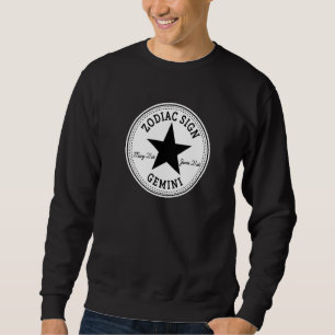 Sudadera SIGNO ZODIACAL GÉMINIS nacido en mayo y junio astr