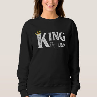 Sudadera Signo Zodiacal Libra Equipo Normal Rey Libra Zodia