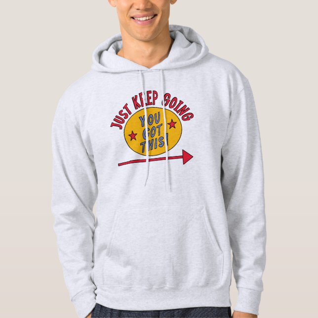 Sudadera Sigue Adelante (Anverso)
