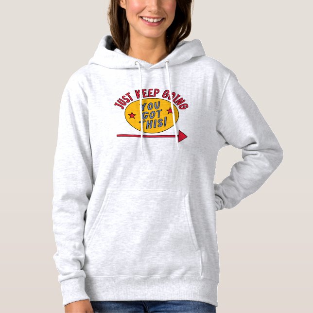 Sudadera Sigue Adelante (Anverso)
