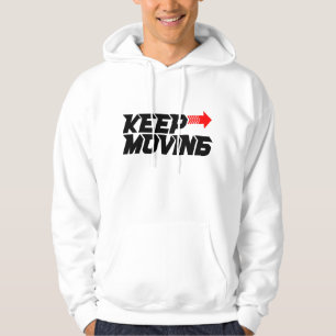 Sudadera Sigue Adelante – Diseño de Cita Motivacional en Ro