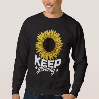 Sudadera Sigue Creciendo Flores Jardiner Jardín Botánico F