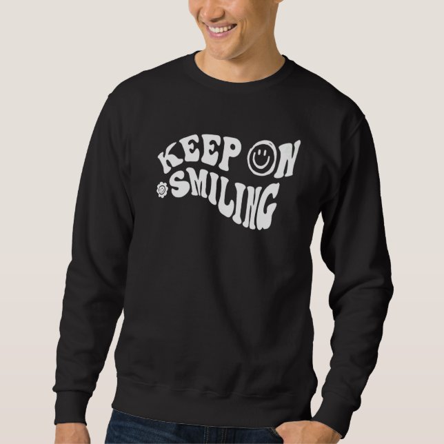 Sudadera Sigue Sonriendo (Anverso)