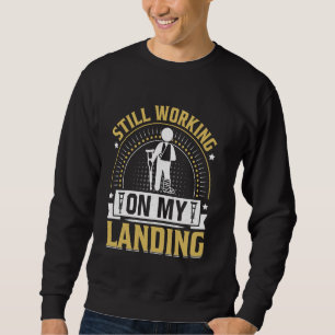 Sudadera Sigue Trabajando En Mi Crítica De Lesiones En La E