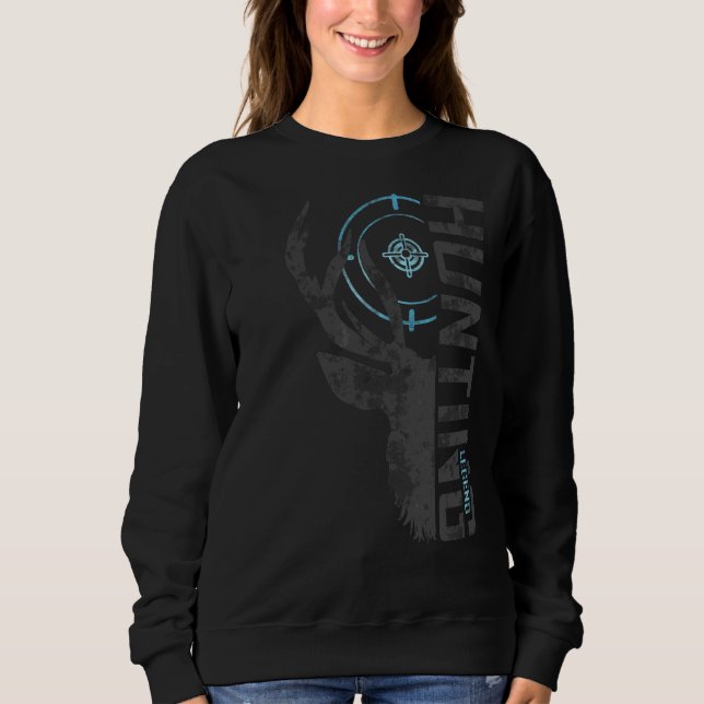 Sudadera Sika Deer Hunting Clothes Antler Trophy Hunt Legen (Anverso)