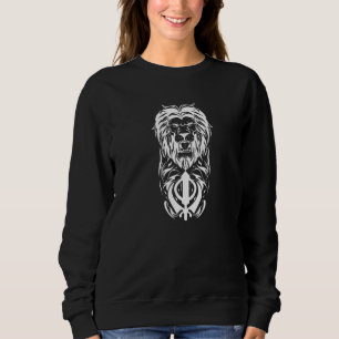 Sudadera Sikh Singh Lion Khanda