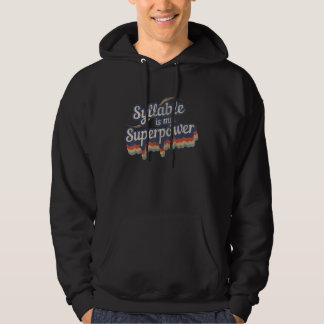 Sudadera Sílaba: mi Sílaba superpotencia