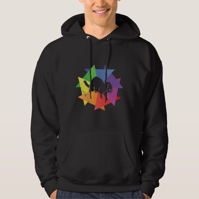 Sudadera Silhouette de estilo retro vintage (Anverso)