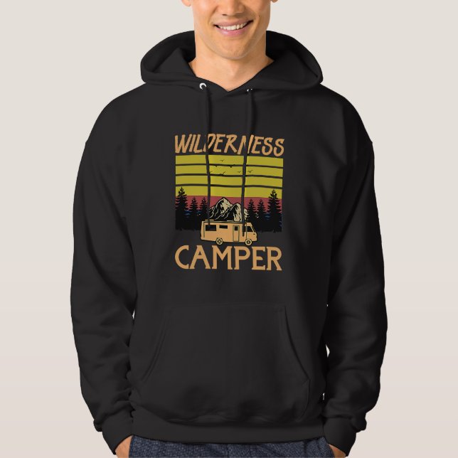 Sudadera Silhouette de Montaña y Escenario Forestal 97 (Anverso)