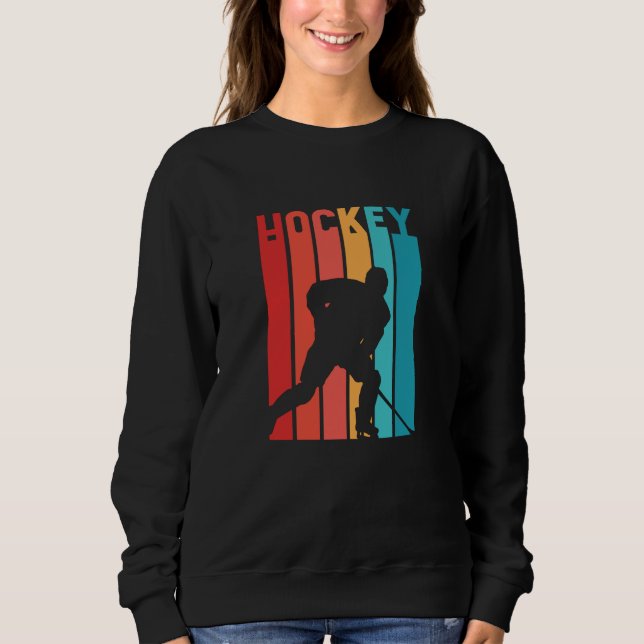 Sudadera Silhouette vintage retro de hockey sobre hielo