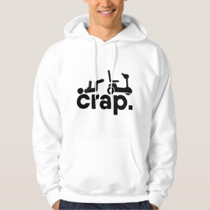 Sudadera Silla de ruedas eléctrica amputada de pierna caída